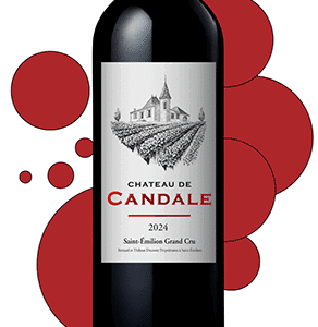 Château de Candale 2025 - Caisse bois de 1 magnum