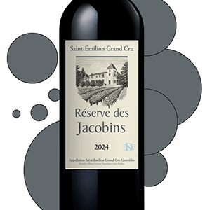 Réserve des Jacobins 2025 - Caisse carton de 6 bouteilles